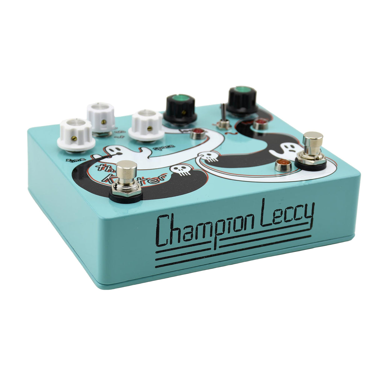 Champion Leccy The Kilter Utility Modulation Tremolo And Ring Mod, Seafoam