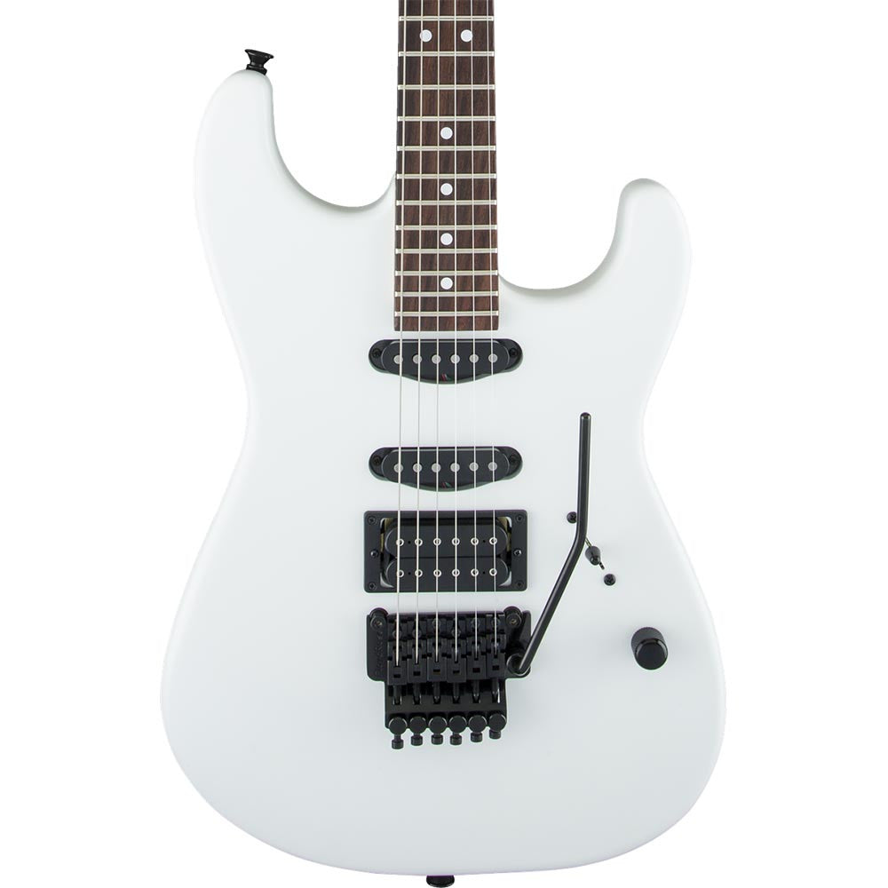 Charvel USA Select San Dimas Style 1 HSS - Rosewood - Snow Blind Satin