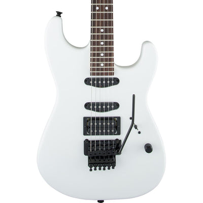 Charvel USA Select San Dimas Style 1 HSS - Rosewood - Snow Blind Satin