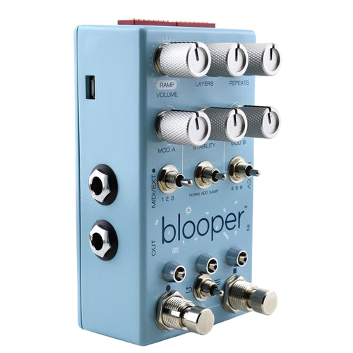 blooper effect pedal Chase Bliss Blooper Bottomless Looper