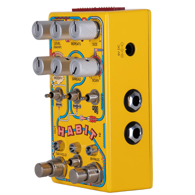 Chase Bliss Habit Echo Collector Delay Effect Pedal