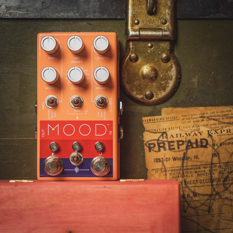 Chase Bliss Mood Looper and Delay Pedal