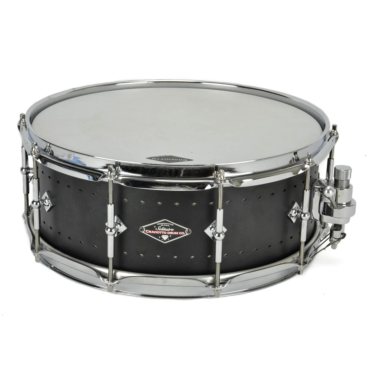 Craviotto 5.5x14" Solitaire Snare - Matte Black