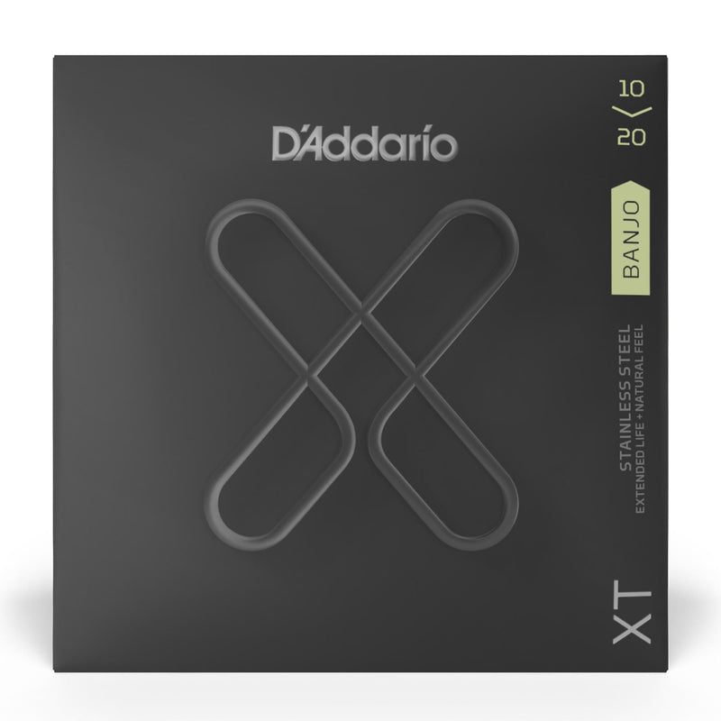 D'Addario 10-20 XT Banjo Stainless Steel Light/Medium