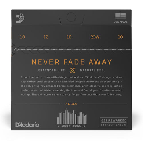 D'Addario 10-23 XT Banjo Nickel Plated Steel Medium