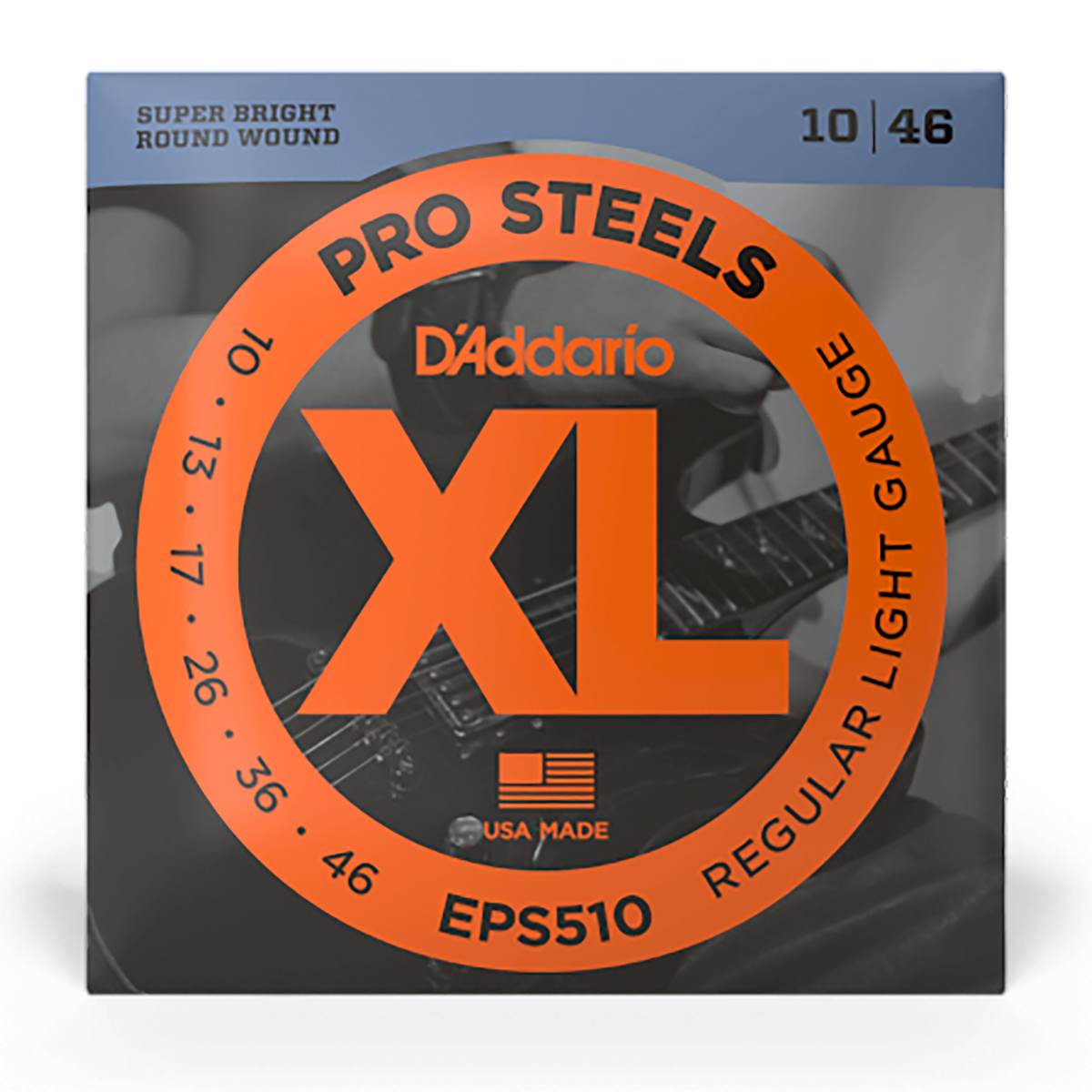 D'Addario 10-46 Regular Light Prosteels Electric Strings