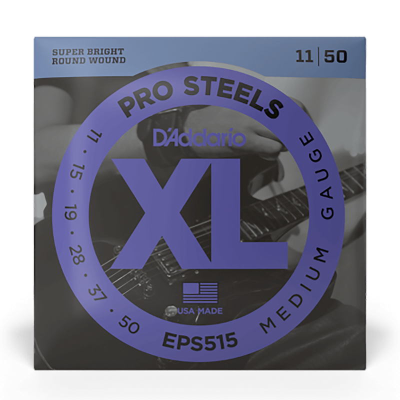 D'Addario 11-50 Medium Prosteels Electric Strings