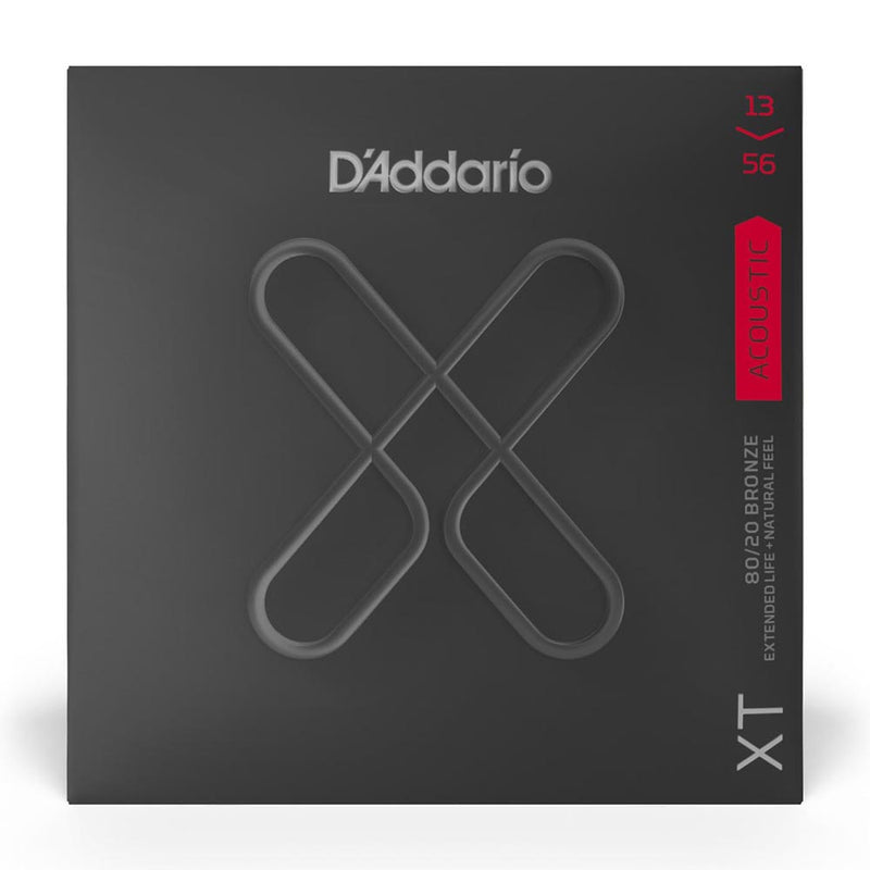 D'Addario 13-56 XT Acoustic 80/20 Bronze Medium