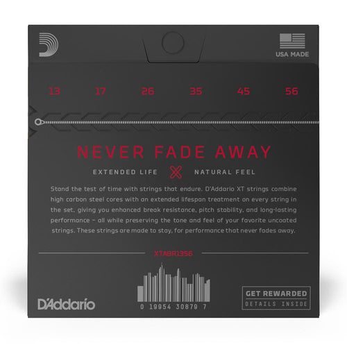 D'Addario 13-56 XT Acoustic 80/20 Bronze Medium