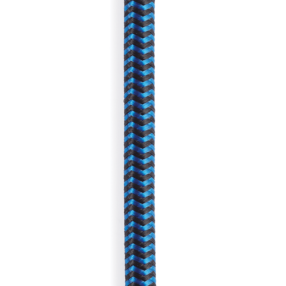 D'Addario 15 Foot Braided Instrument Cable, Blue