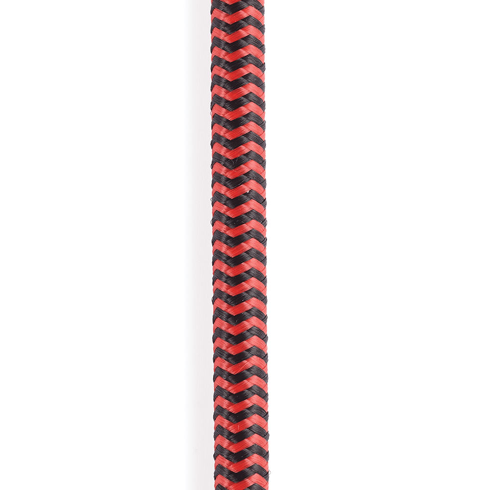 D'Addario 15 Foot Braided Instrument Cable, Red