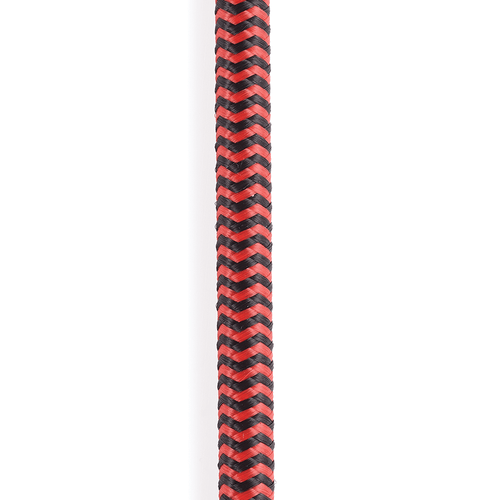 D'Addario 15 Foot Braided Instrument Cable, Red