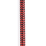 D'Addario 15 Foot Braided Instrument Cable, Red