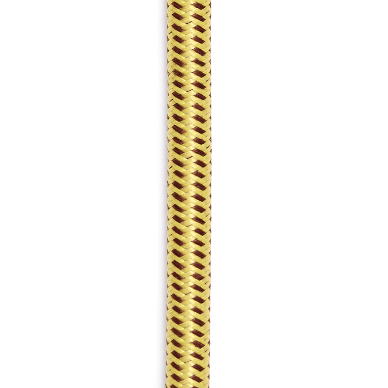 D'Addario 15 Foot Custom Series Braided Instrument Cable, Tweed