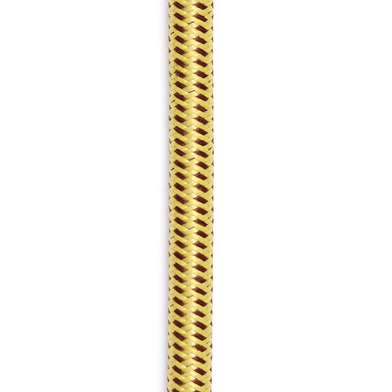 D'Addario 15 Foot Custom Series Braided Instrument Cable, Tweed