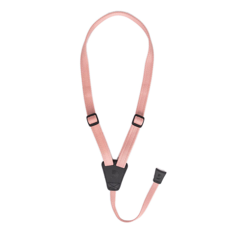 D'addario Eco-Comfort Ukulele Strap - Coral