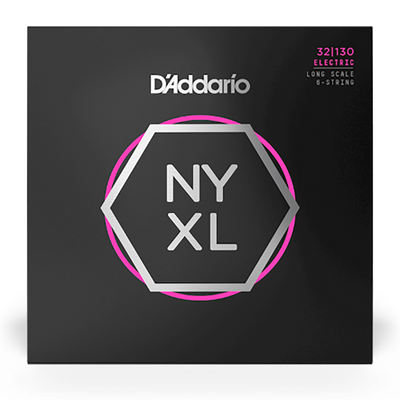 D'Addario 32-130 6 String Regular Light Nickel Wound Bass Strings