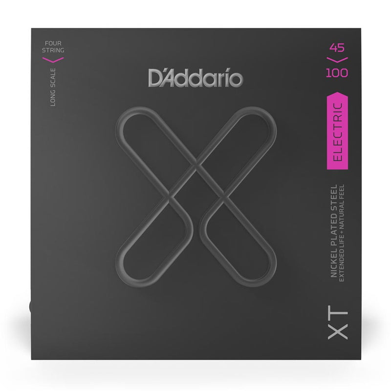 D'Addario 45-100 XT Bass Nickel Plated Steel Regular Light Long Scale