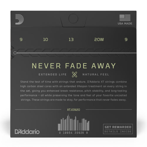 D'Addario 9-20 XT Banjo Nickel Plated Steel Light