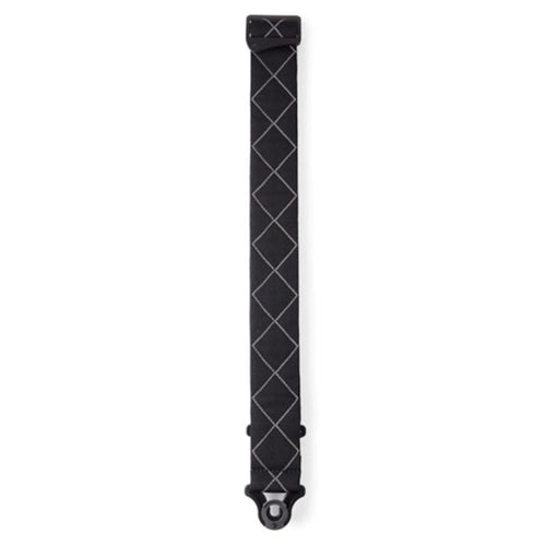 D'Addario Auto Lock Guitar Strap Black Padded Diamonds