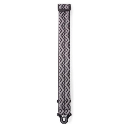 D'Addario Auto Lock Guitar Strap Black Padded Geometric