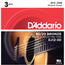 D'Addario EJ12 80/20 Bronze Acoustic Guitar Strings - Medium - 13-56 - 3 Sets