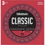 D'Addario EJ27N Student Nylon Classical Guitar Strings - Normal Tension - 3 Sets