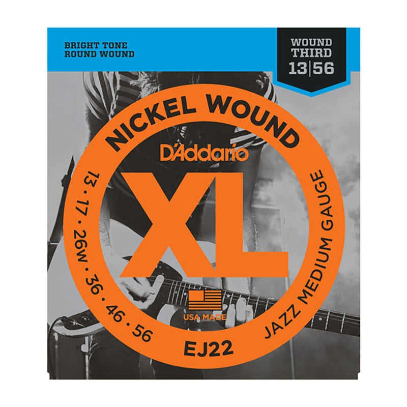 D'Addario Jazz Medium 13-56