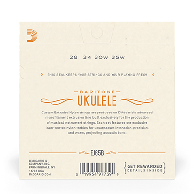 D'Addario Pro-Arte Custom Extruded Nylon Baritone Ukulele Strings