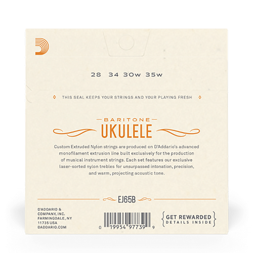 D'Addario Pro-Arte Custom Extruded Nylon Baritone Ukulele Strings