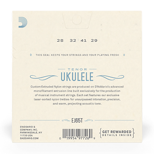 D'Addario Pro-Arte Custom Extruded Nylon Tenor Ukulele Strings