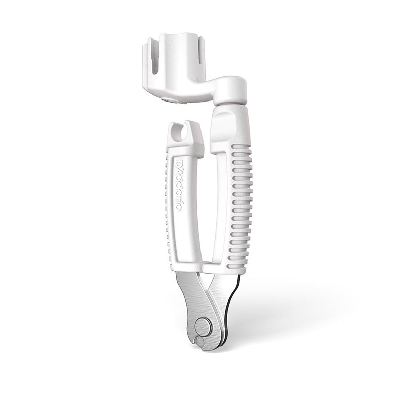 D'Addario Prowinder Guitar Winder With Clipper, White