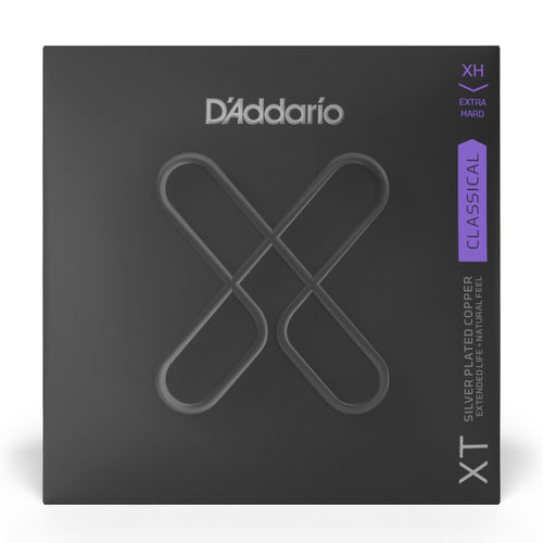 D'Addario XT Classical Silver Plated Copper/Composite Pro Arte Nylon Extra Hard Tension