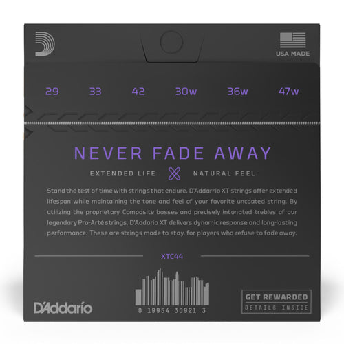 D'Addario XT Classical Silver Plated Copper/Composite Pro Arte Nylon Extra Hard Tension