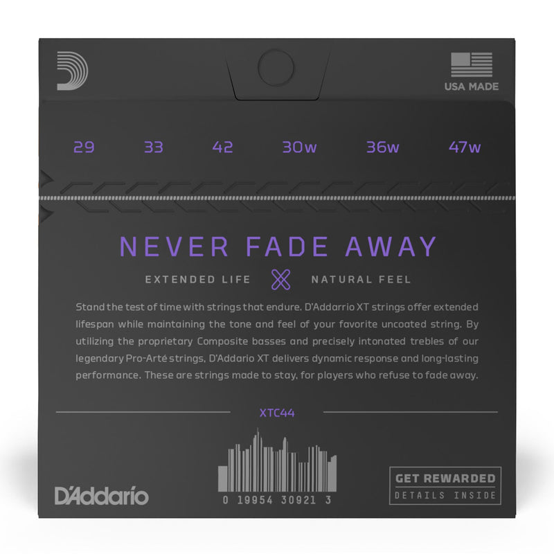 D'Addario XT Classical Silver Plated Copper/Composite Pro Arte Nylon Extra Hard Tension