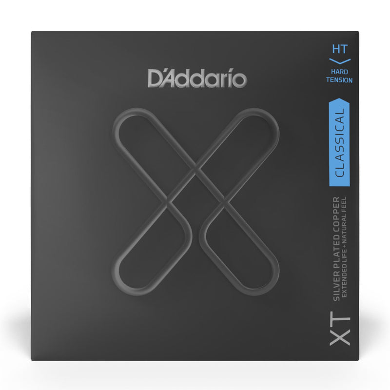 D'Addario XT Classical Silver Plated Copper/Composite Pro Arte Nylon Hard Tension