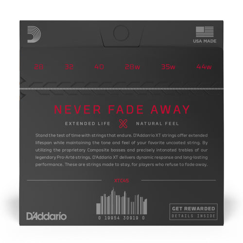 D'Addario XT Classical Silver Plated Copper/Composite Pro Arte Nylon Normal Tension