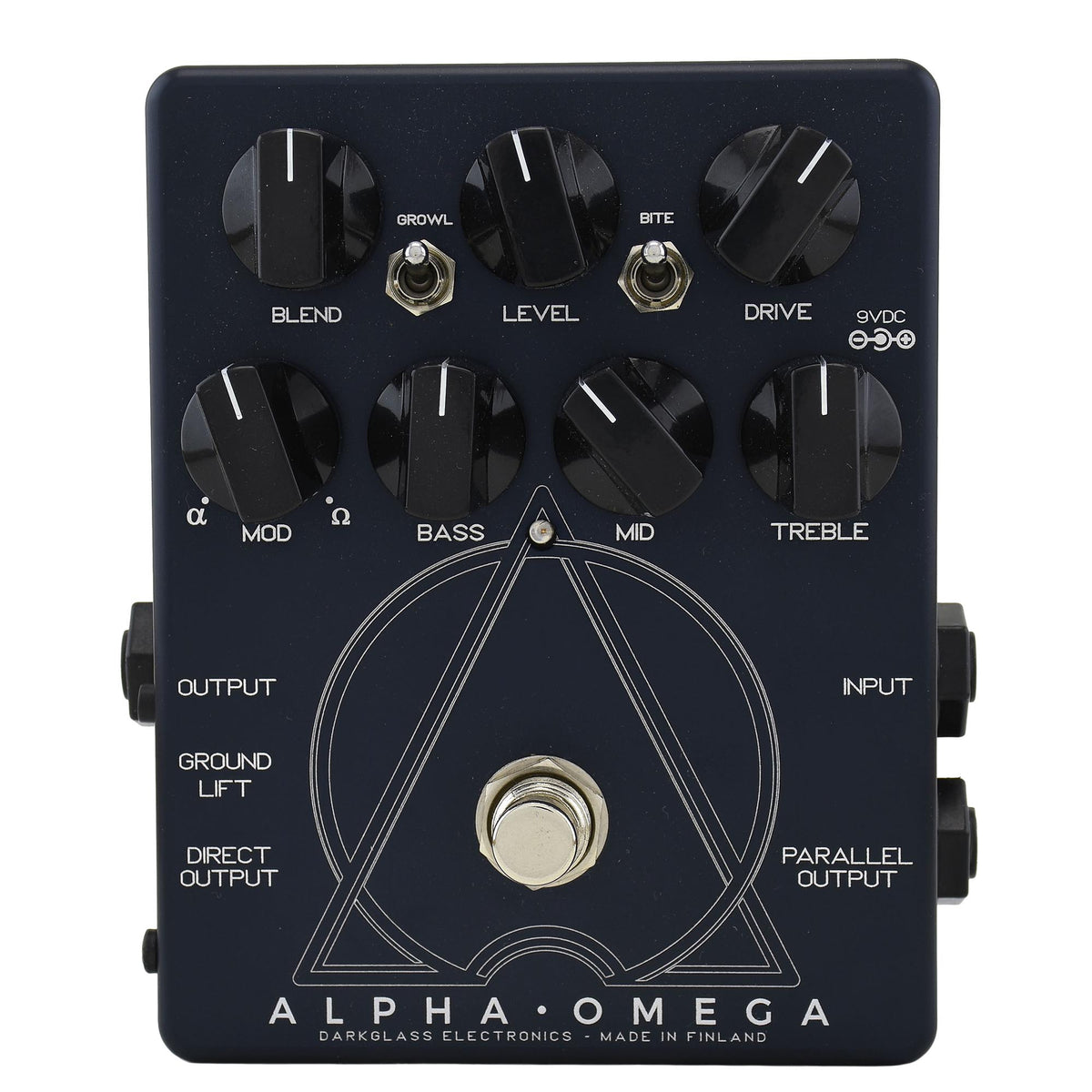 Darkglass Alpha Omega Dual Bass Preamp/Overdrive Pedal