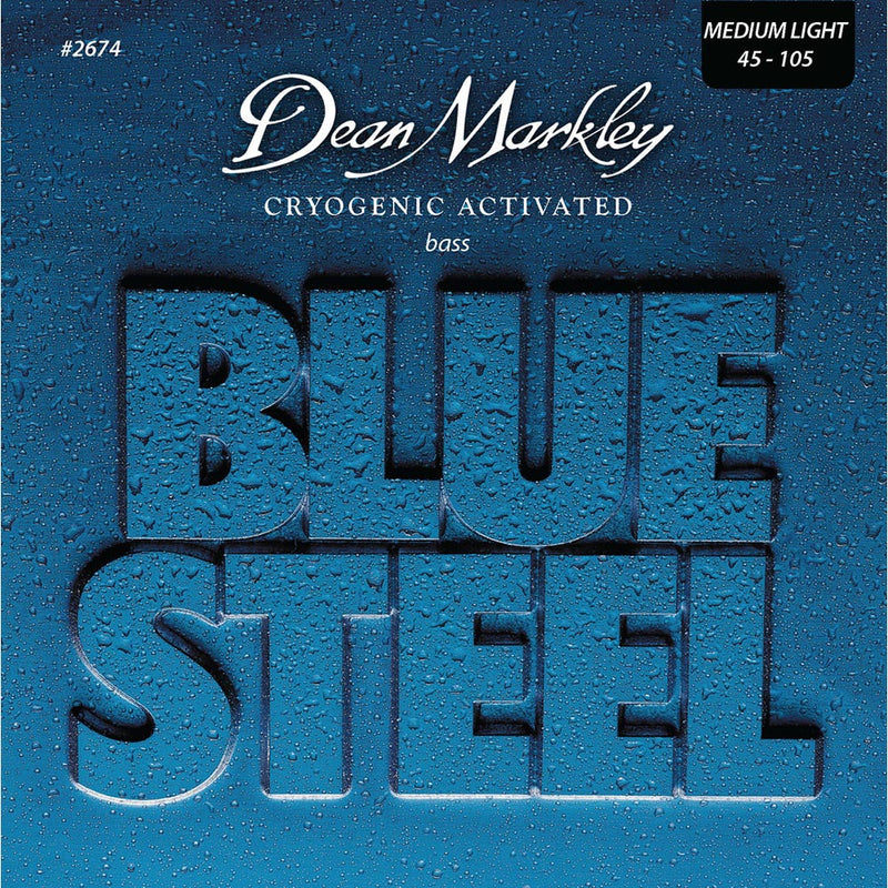 Dean Markley ML Blue Steel Bass 45-105
