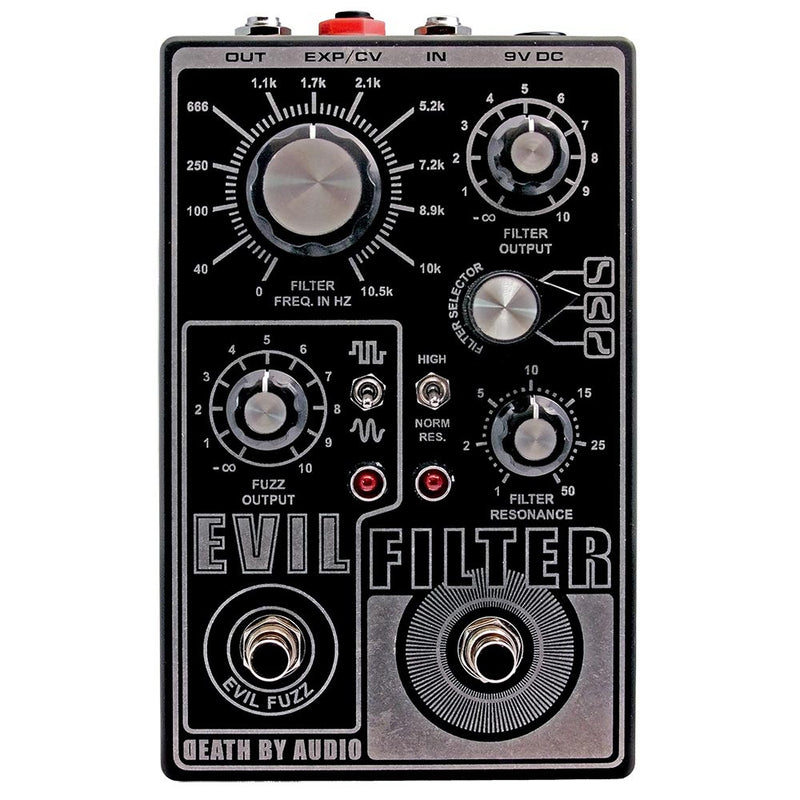Death By Audio Evil Filter - Fuzz Filter Pedal