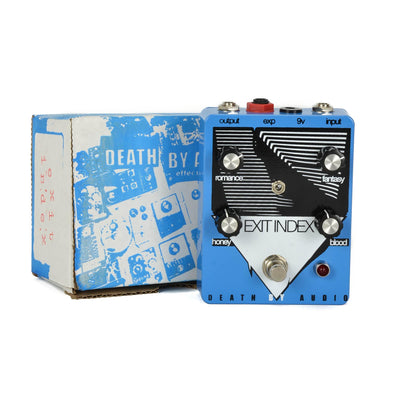 Death By Audio Exit Index Analog Warped Tremolo/Tube-Style Distortion