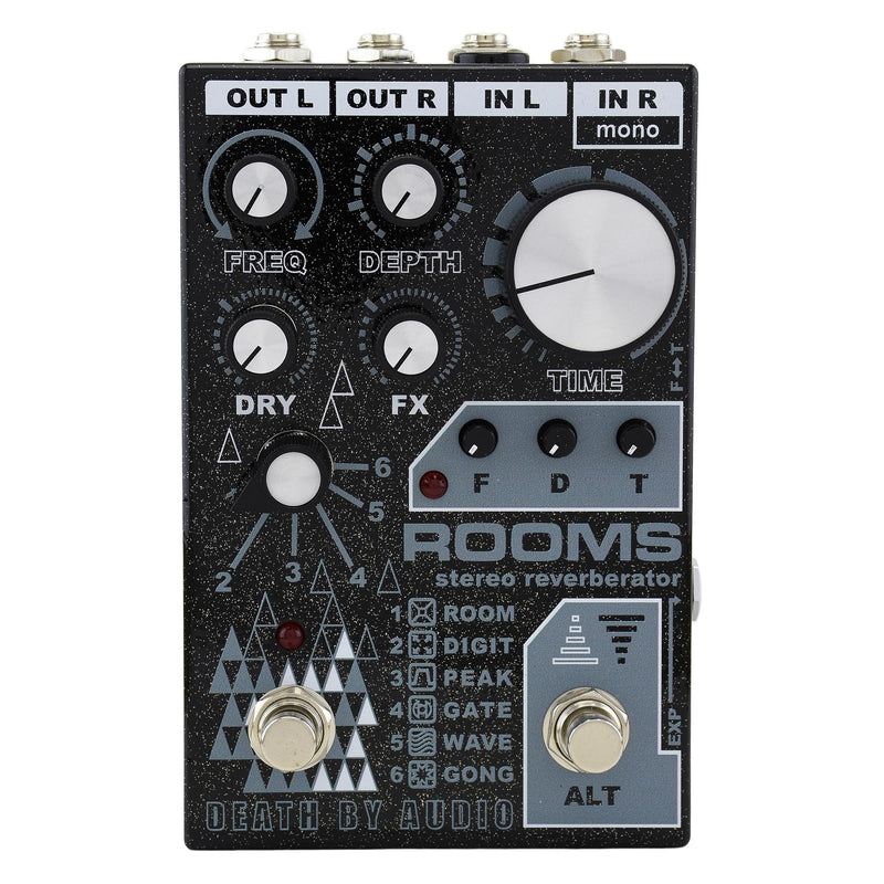 Death By Audio ROOMS Stereo Reverb Pedal