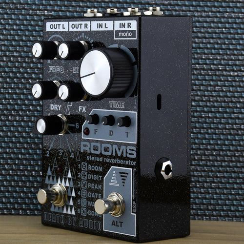 death by audio vocal pedal Death By Audio Rooms Stereo Reverb Pedal