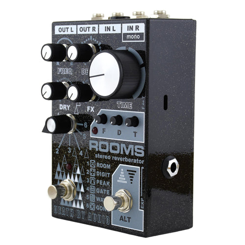 room reverb pedal Death By Audio Rooms Stereo Reverb Pedal