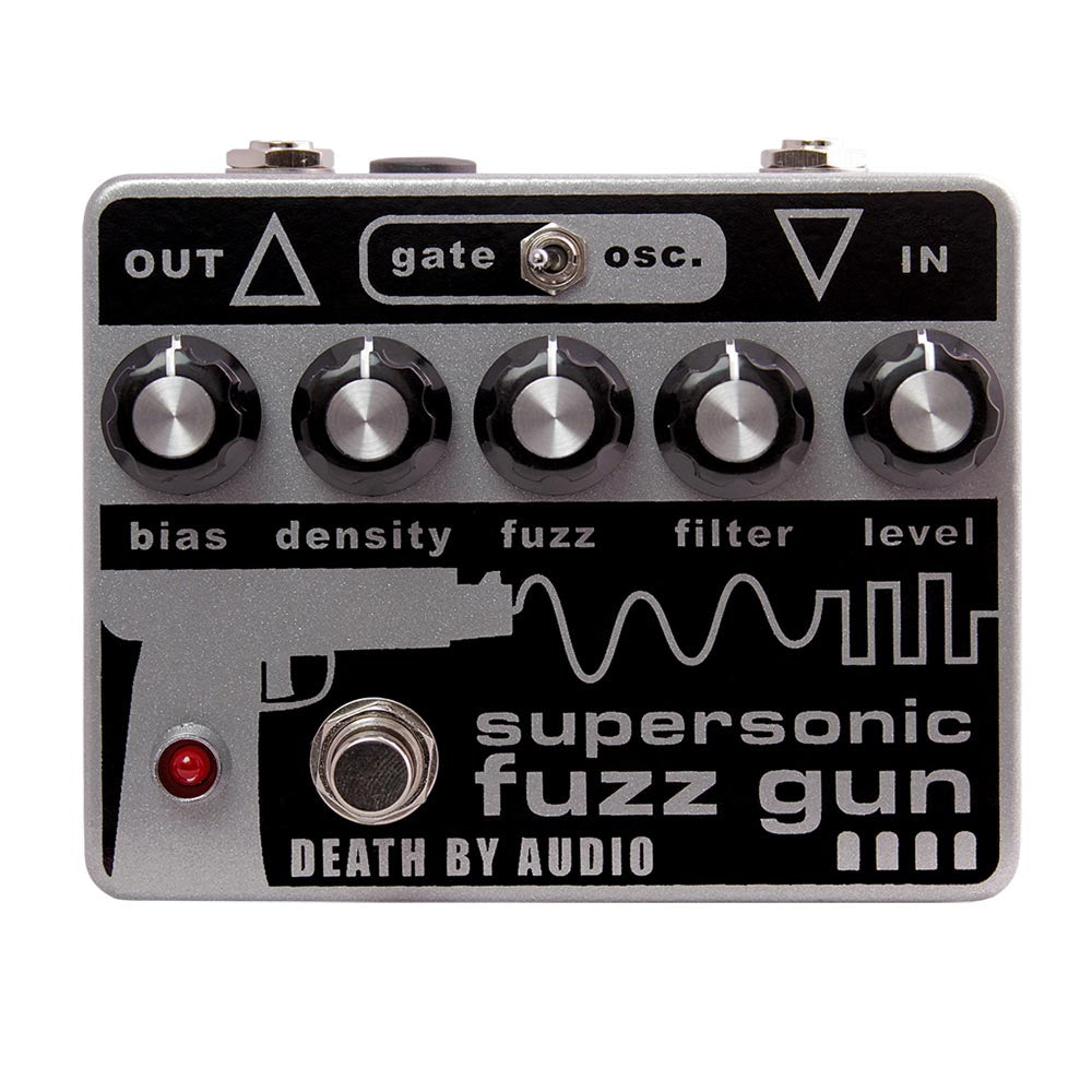 Death By Audio Supersonic Fuzz Gun Effect Pedal