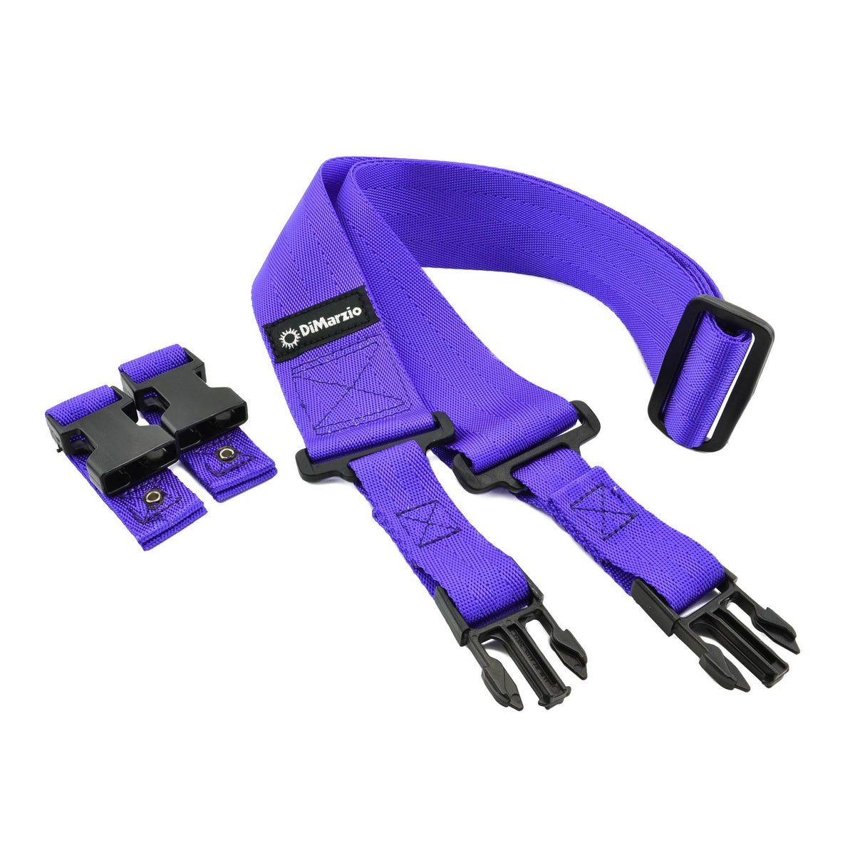 Dimarzio 2" Purple Cliplock Nylon Strap