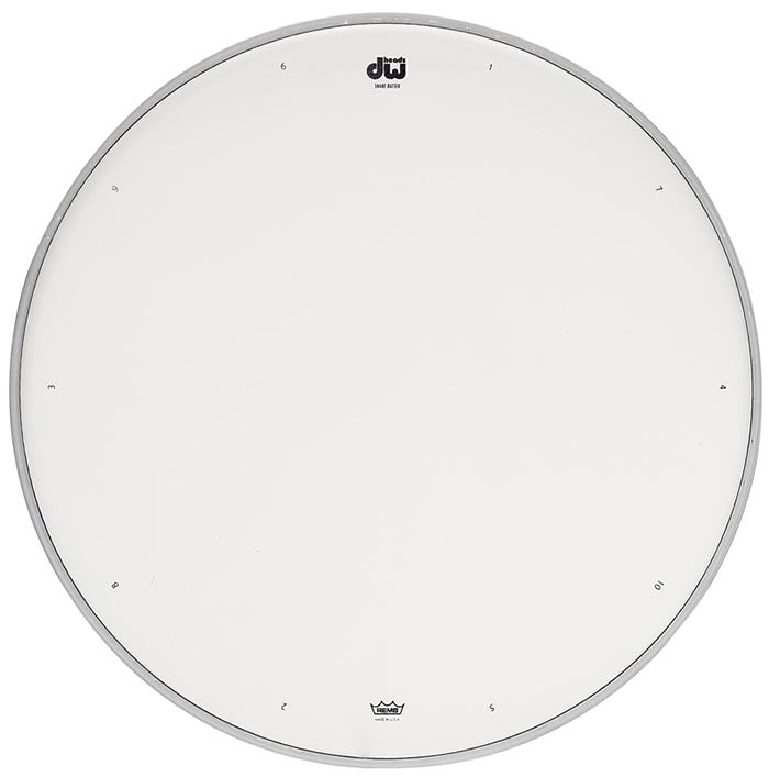 Drum Workshop 14" Coated Snare Batter Head - With Tuning Sequence