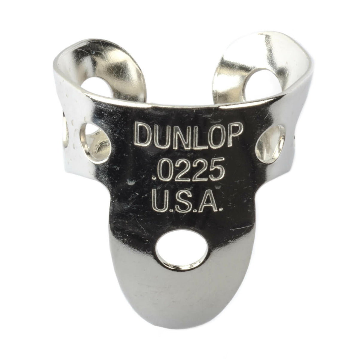 Dunlop .0225 Nickel Silver Fingerpicks, 5 Pack