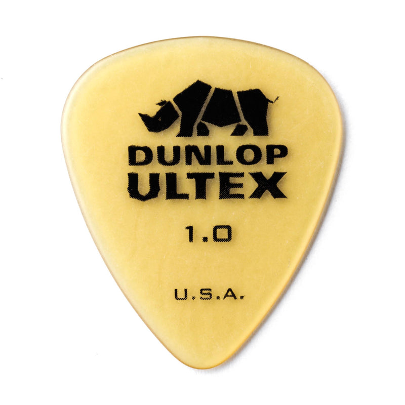 Dunlop 1.0 Yellow Ultex Standard Picks 6 Pack