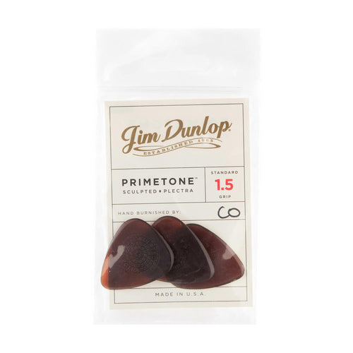 Dunlop 1.5 Primetone Standard Grip Picks, 3 Pack